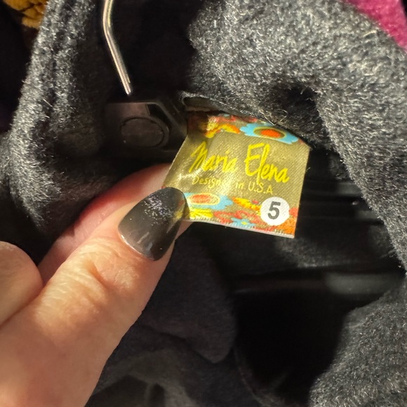 Gray Kids Ruffle Coat - Picture 2 of 2